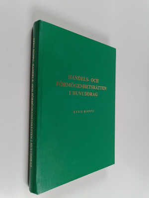 Esko Hoppu : Handels- och förmögenhetsrätten i huvuddrag