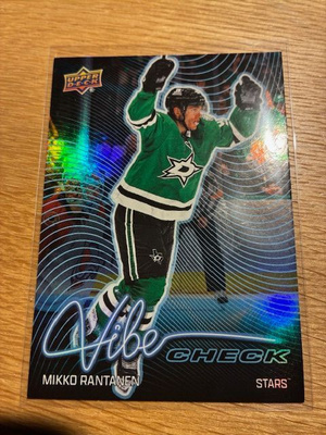 Mikko Rantanen 26-27 Upper Deck #VC-135 Vibe Check