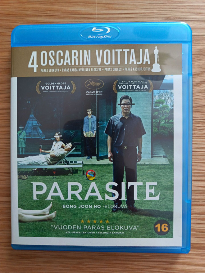 Parasite bluray