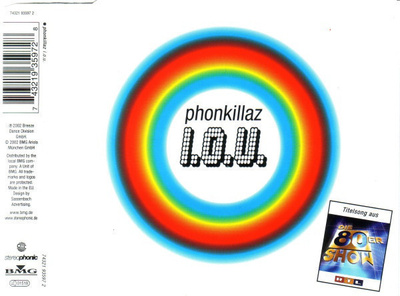 Phonkillaz • I.O.U. CD Maxi-Single