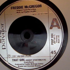 FREDDIE McGREGOR  ::  THAT GIRL   ::  VINYYLI  7"  1987 - pikkukuva 3