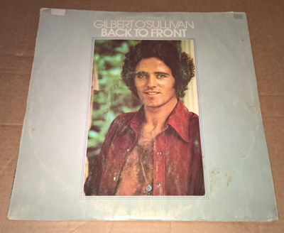 GILBERT O´SULLIVAN BACK TO FRONT LP MAM-SS.503  1972