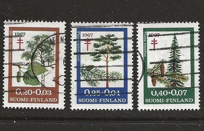 1967 Tuberkuloosi, leimattu sarja