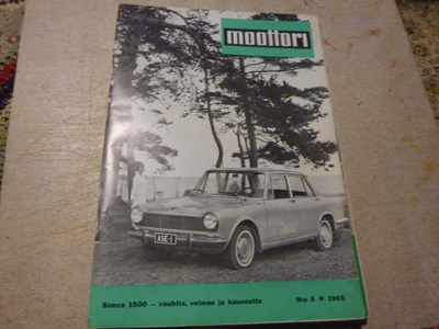 Moottori 5-65 Volvo PV 544