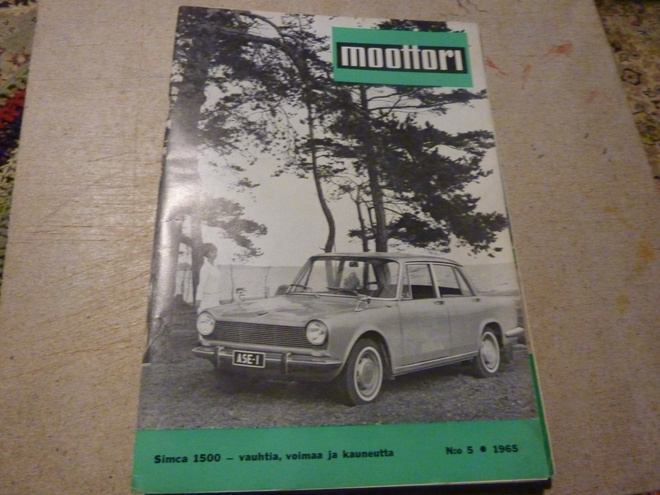 Moottori  5-65 Volvo PV 544