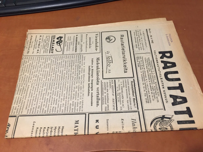 RAUTATIELÄINEN LEHTI 8/1942