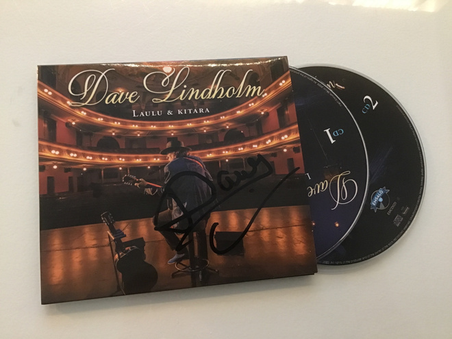 Dave Lindholm . Laulu & kitara nimmari CD x 2