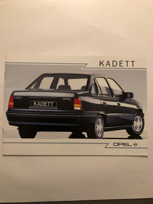 Myyntiesite - Opel Kadett - 6/1986