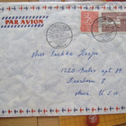 Kuori Lamminpäästä 1962 Par Avion USA:aan merkein - pikkukuva 1