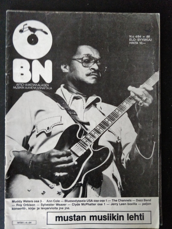 Blues News 4/84 musiikkilehti