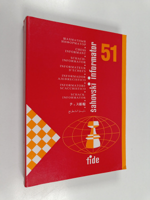 Aleksandar Matanovic : Sahovski informator 51 - I-V 1991