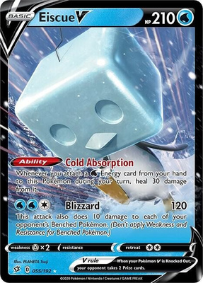 Eiscue V 055/192 - Rebel Clash - EX
