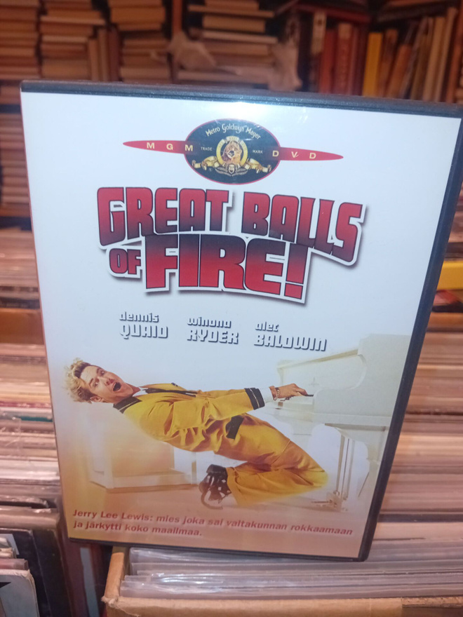 DVD Great Balls of Fire ( SIS POSTIKULU )