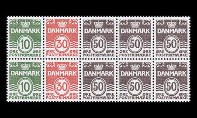 Tanska HB24 ** Vihkolehti (328y, 744, 572) (1984)