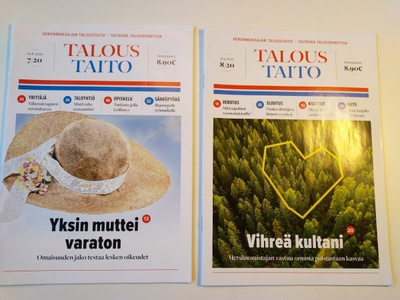 Taloustaito -lehti vuodelta 2020 6 kpl