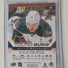 Matias Maccelli 2022-23 UD Series 1 Young Guns UD Canvas - pikkukuva 2