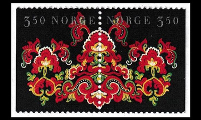 Norja 1228-9p ** Joulu vihkopari (1996)