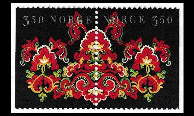 Norja 1228-9p ** Joulu vihkopari (1996)