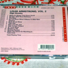 CD High Society – Louis Armstrong Volume 2 - pikkukuva 2