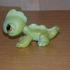 LITTLEST PET SHOP ruskeasilmäinen IGUANA, LISKO #97 - pikkukuva 2