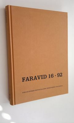 Faravid 16 / 92 : Pohjois-Suomen historiallisen yhdistyks...