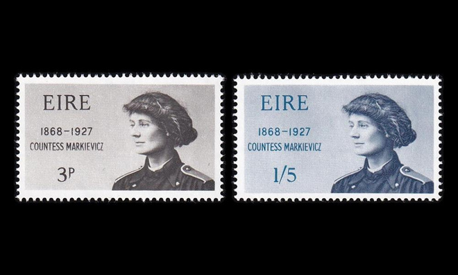 Irlanti 206-7 ** Vapaustaistelija Constance Markiewicz (1968