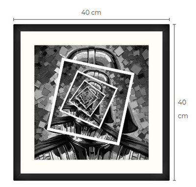 Uusi science fiction Pop art print taulu 40 cm x 40 cm