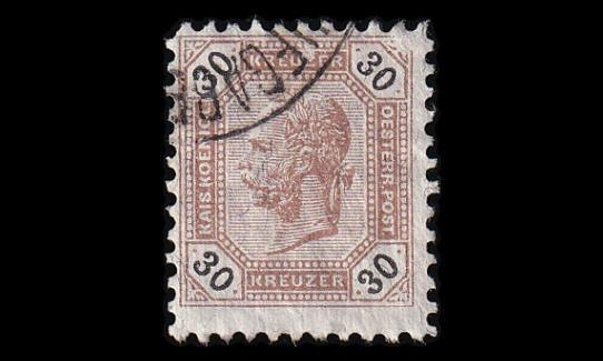 Itävalta 65E o Franz Joseph 30 Kr (L10½) (1891)