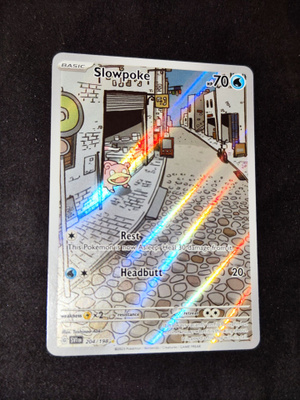Pokémon-kortti Slowpoke 204/198