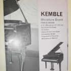 Vanha pianoesite, Kemble Pianos London - pikkukuva 1