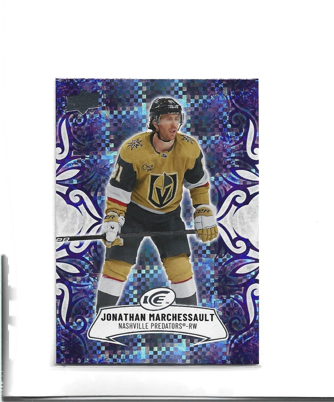 JONATHAN MARCHESSAULT - NASHVILLE - 2024-25 UD ICE - PURPLE