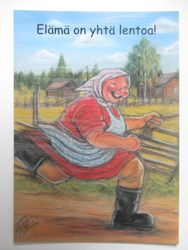 HÖRÖLÄ - Elämä on yhtä lentoa T-0279