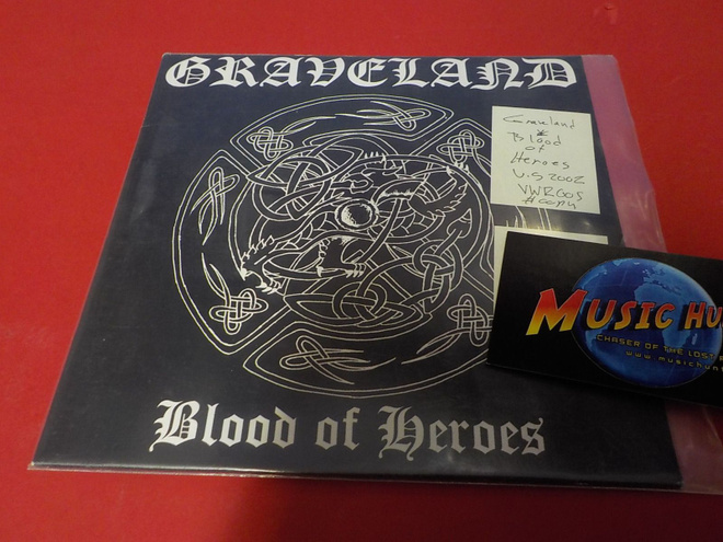 GRAVELAND - BLOOD OF HEROES M-/M- 7'' SINGLE