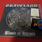 GRAVELAND - BLOOD OF HEROES M-/M- 7'' SINGLE - pikkukuva 1