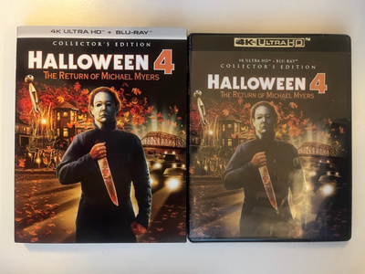 HALLOWEEN 4: Collector's Edition [4K UHD] Slipcover (UUSI)