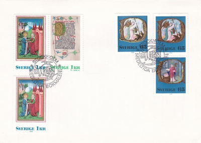 RUOTSI 1976 - Fa 983/86 FDC KUORI