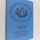 Matrikkeli 2007 - Suomalainen tiedeakatemia - pikkukuva 1