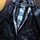 Musta Junge Syystakki / Trench-coat / Trenssi - koko 38 - pikkukuva 3