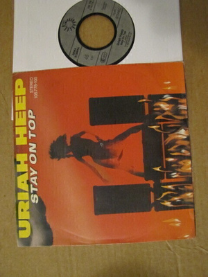 Uriah Heep Stay on top 7 45 saksa 1983