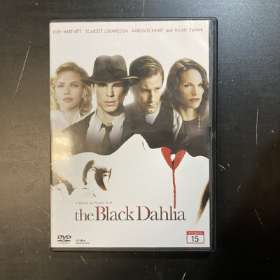 Musta Dahlia DVD