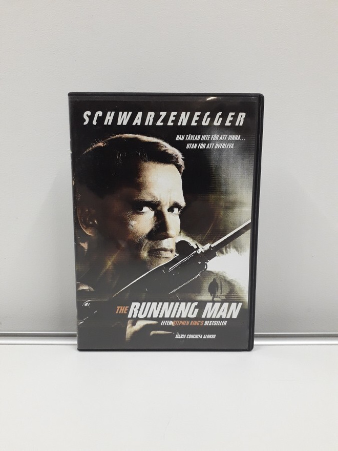 Running Man,The (Schwarzenegger, dvd)