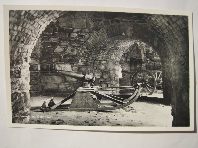 VANHA Postikortti Savonlinna 1930-l Alkup. Mallikappale