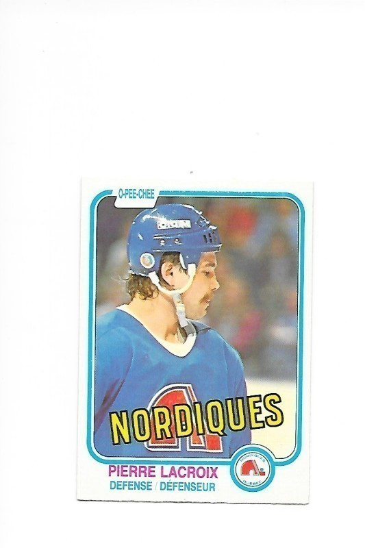 1981-82 OPC #278 Pierre LaCroix Quebec Nordiques
