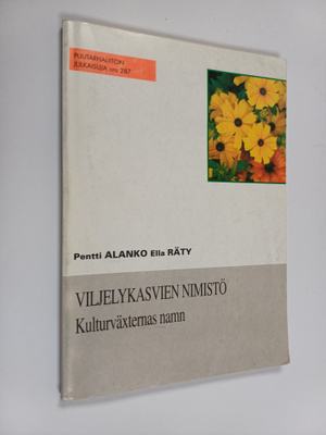 Viljelykasvien nimistö = Kulturväxternas namn