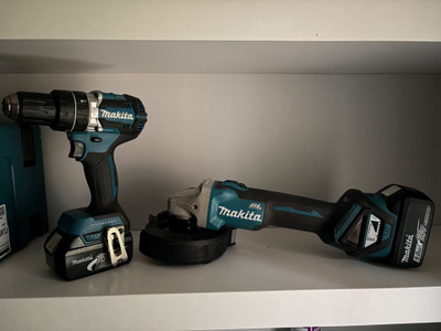 Makita DHP 484+ Makita DGA 511 +akut