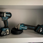 Makita DHP 484+ Makita DGA 511 +akut - pikkukuva 1