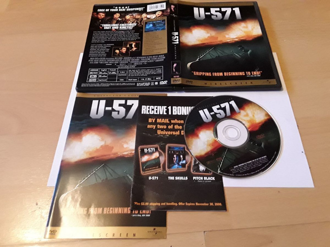 U-571 - Collector's Edition - US Region 1 DVD (Universal)