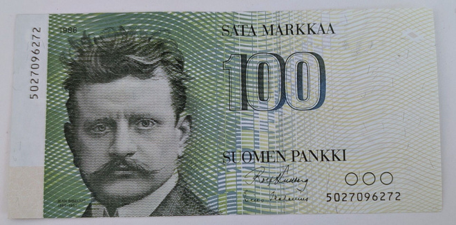 100 Markkaa 1986 ilman Litt 5027096272