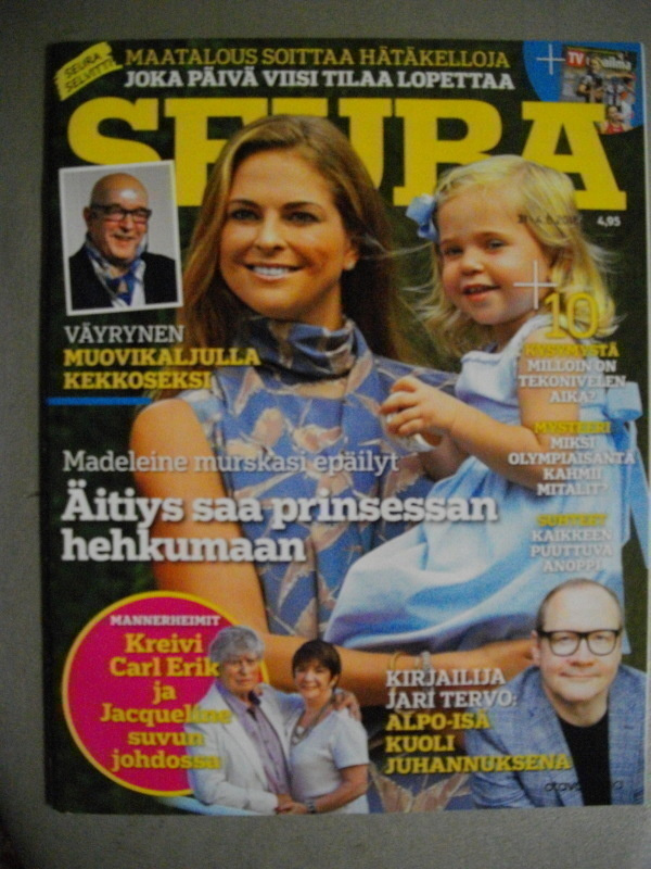 Seura lehti Nro 31/2016 (16.3)