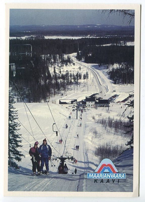 Kaavi Maarianvaaran laskettelukeskus 1990-luku